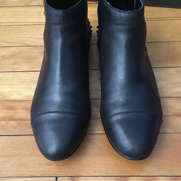 BCBGeneration Logan Studded Ankle Leather Booties - Picture 4 of 9